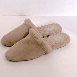 Birdies - Songbird, Leather & Faux Fur Mule, 9